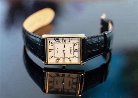 cartier tank dupe seiko|affordable automatic tank watch.